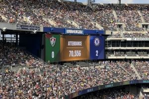 世俱杯半决赛切尔西2-0弗鲁米嫩塞,70556名球迷到场观战