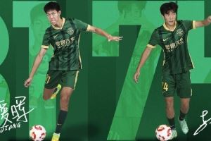  浙江20岁小将张瑗晖上演中超首秀，7月16日刚刚升入一线队