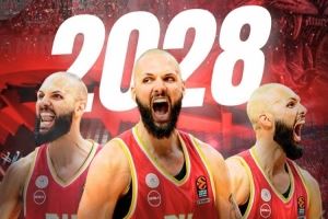  彻底告别NBA！富尼耶与奥林匹亚科斯续约至2028年